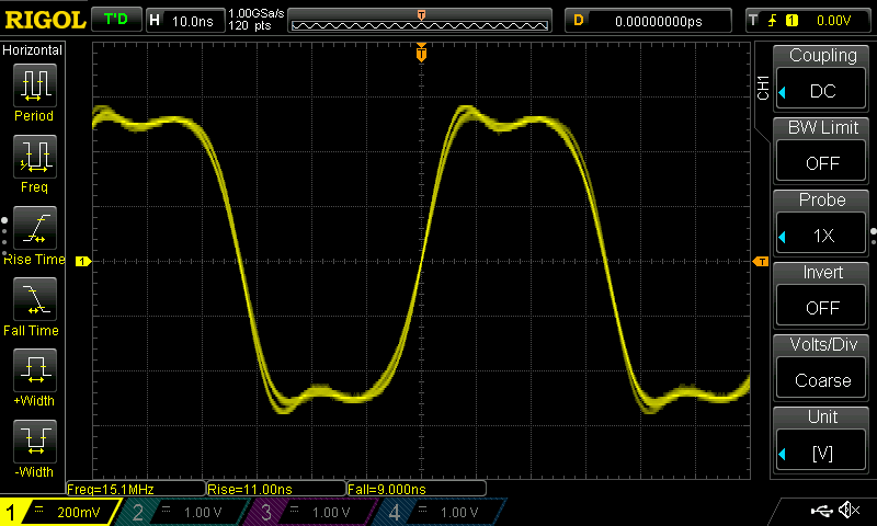 Rigol DG1032Z 15MHz SQR